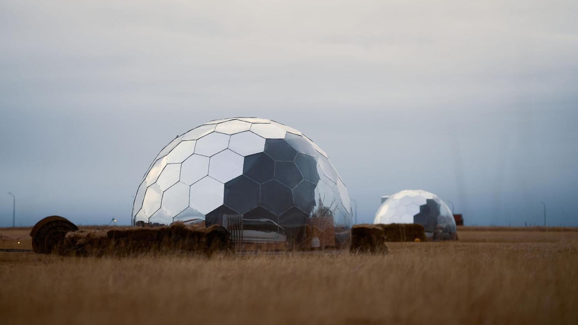 Helja Stay Glamping Domes Хела Екстериор снимка